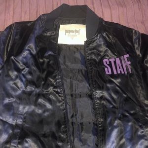 Justin Bieber purpose tour bomber jacket